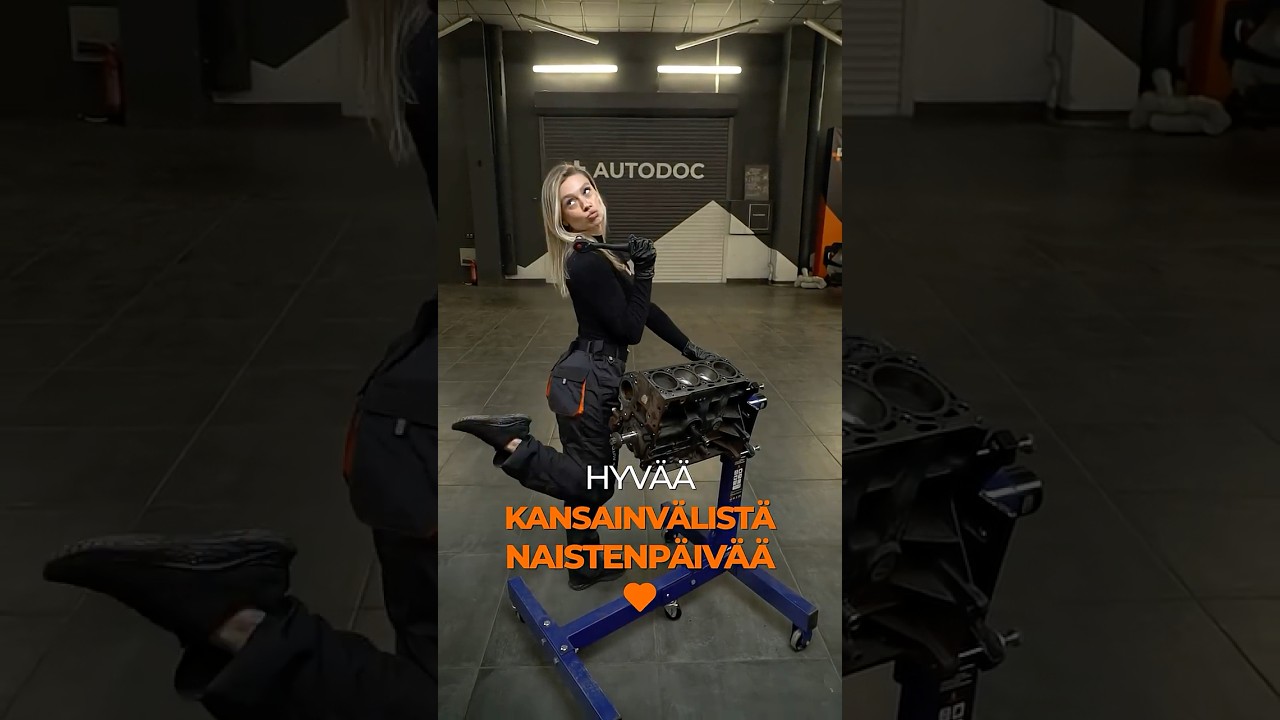 Vahvoja. Taitavia. Itsenäisiä. Naiset automekaniikassa | #kansainvalinennaistenpaiva 💜