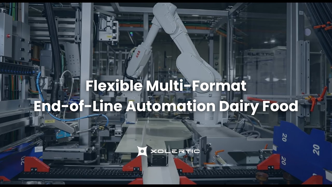 Flexible Multi-Format End-of-Line Automation for Dairy Products
