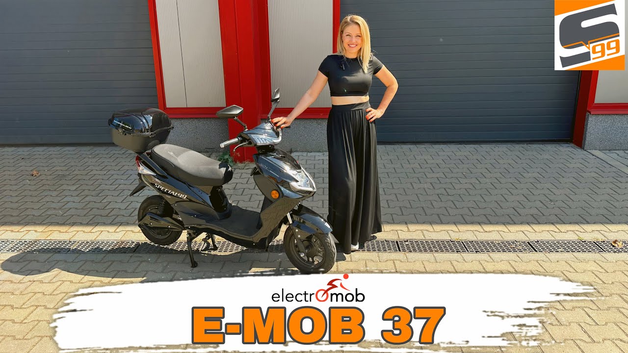 Elektromos robogó E-MOB 37 🛵 jogsival✅ vagy anélkül✅