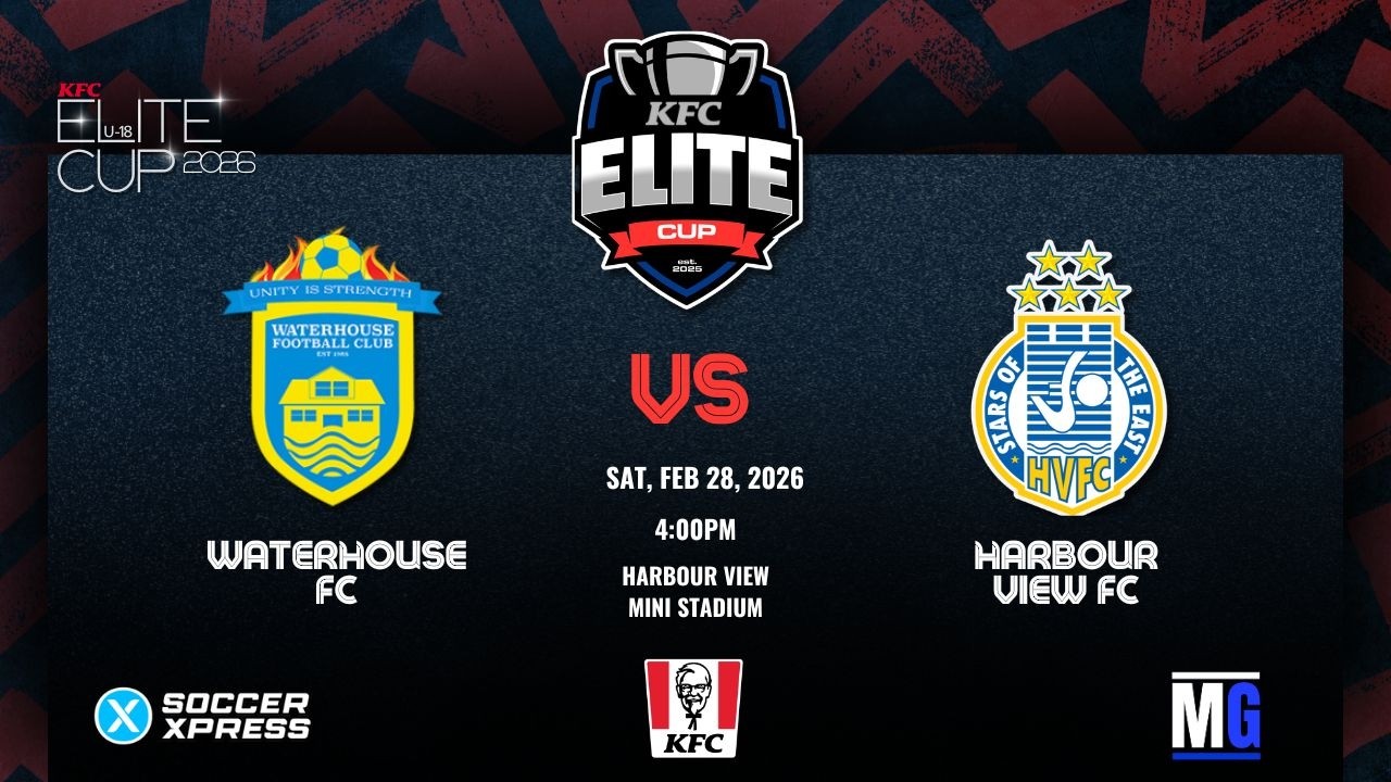 LIVE: Harbour View FC vs Waterhouse FC | KFC U18 Elite Cup Competition