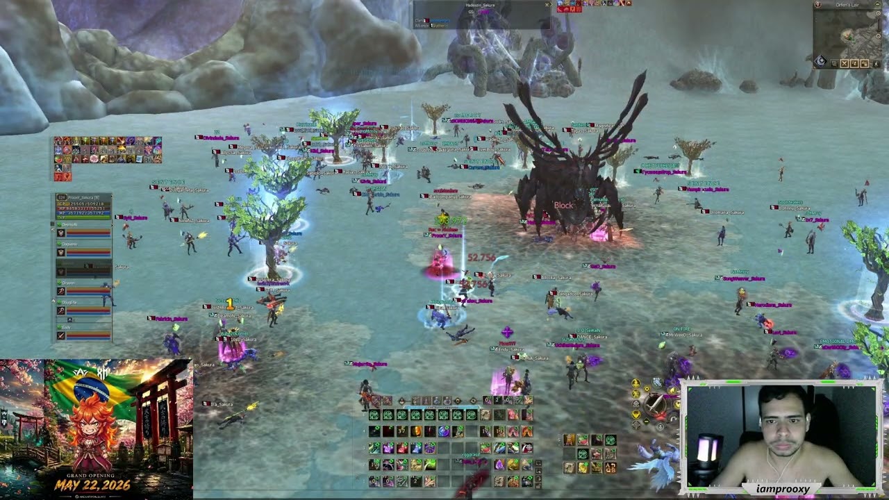 Lineage 2 Aw Sakura - Prime Pvp 28.07 - BlackZ Clan