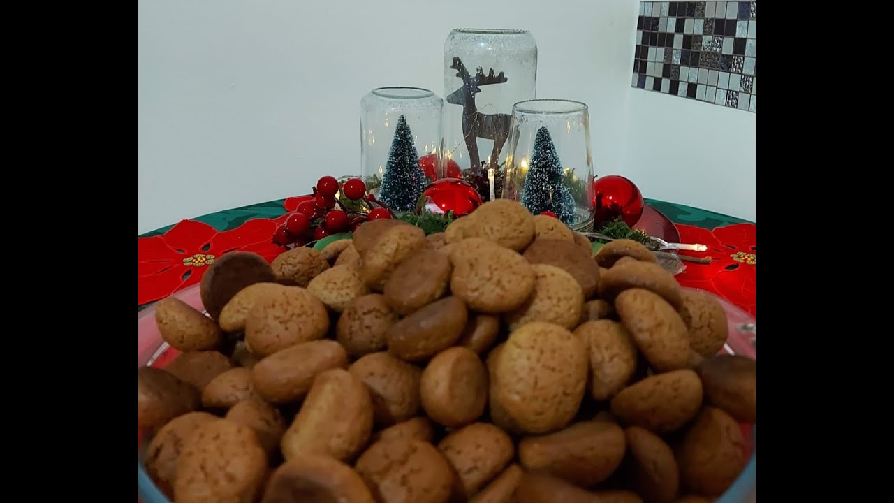 Broas de Mel (Galletas de Miel - Receta Madeirense)