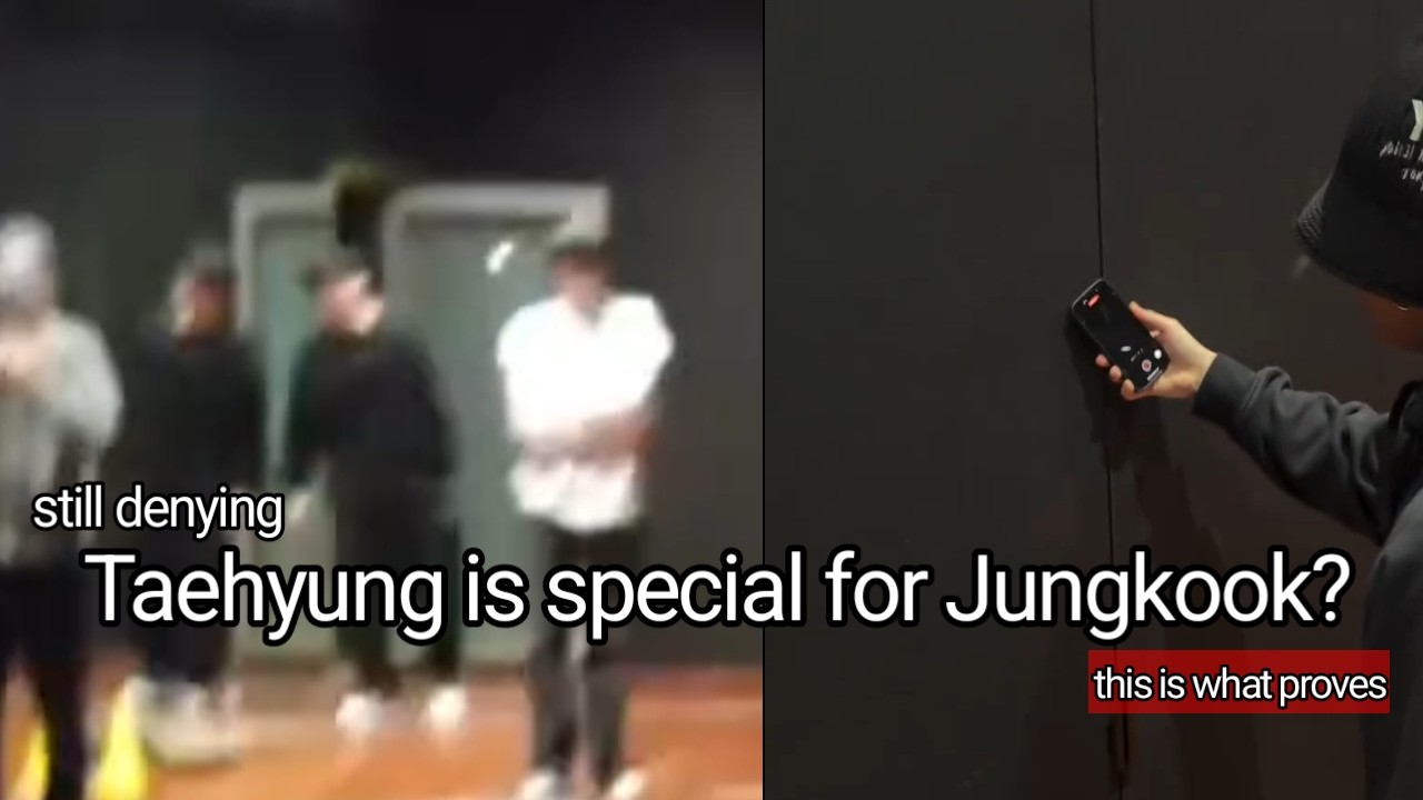Taekook - Taehyung is special for Jungkook. This is the prove