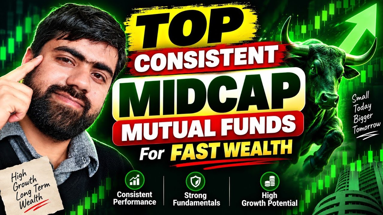 Top 3 Midcap Mutual Funds in 2026 | Consistent Wealth Creators 🔥