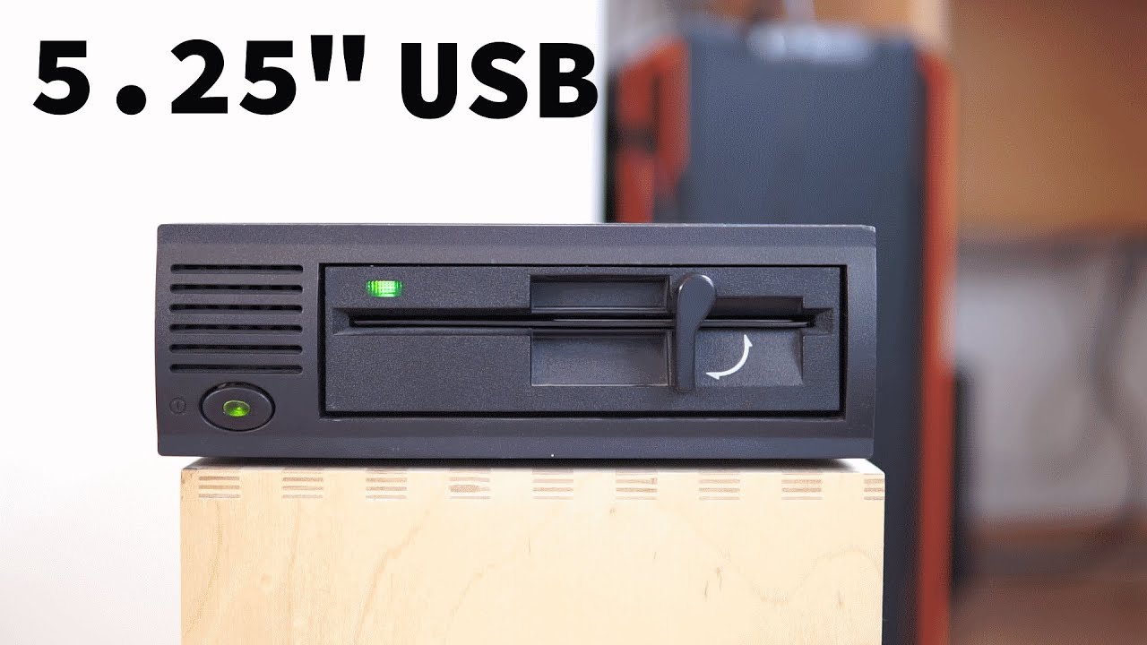 How to build a working external 5.25