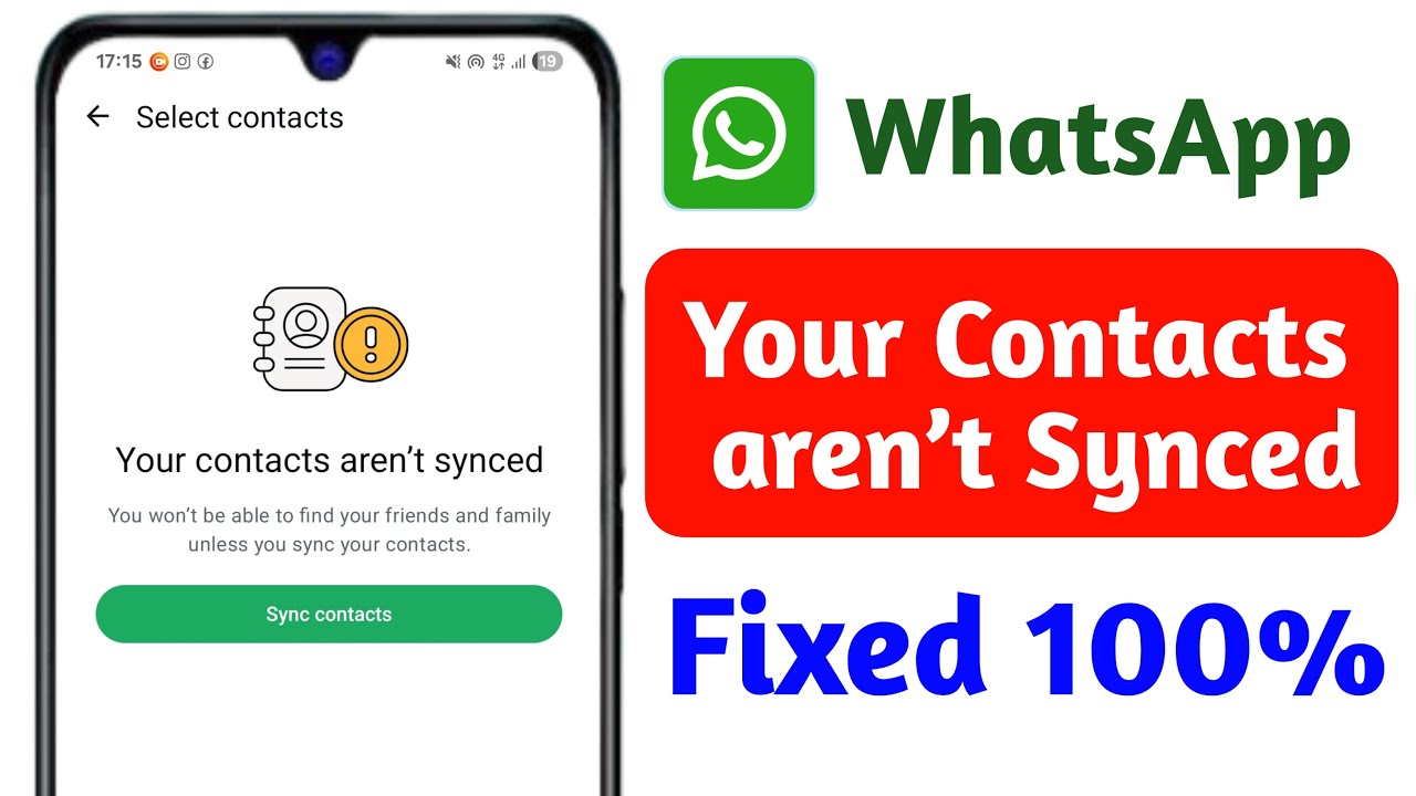 Исправление проблемы с синхронизацией контактов в WhatsApp 2025 | WhatsApp Проблема с синхронизац...