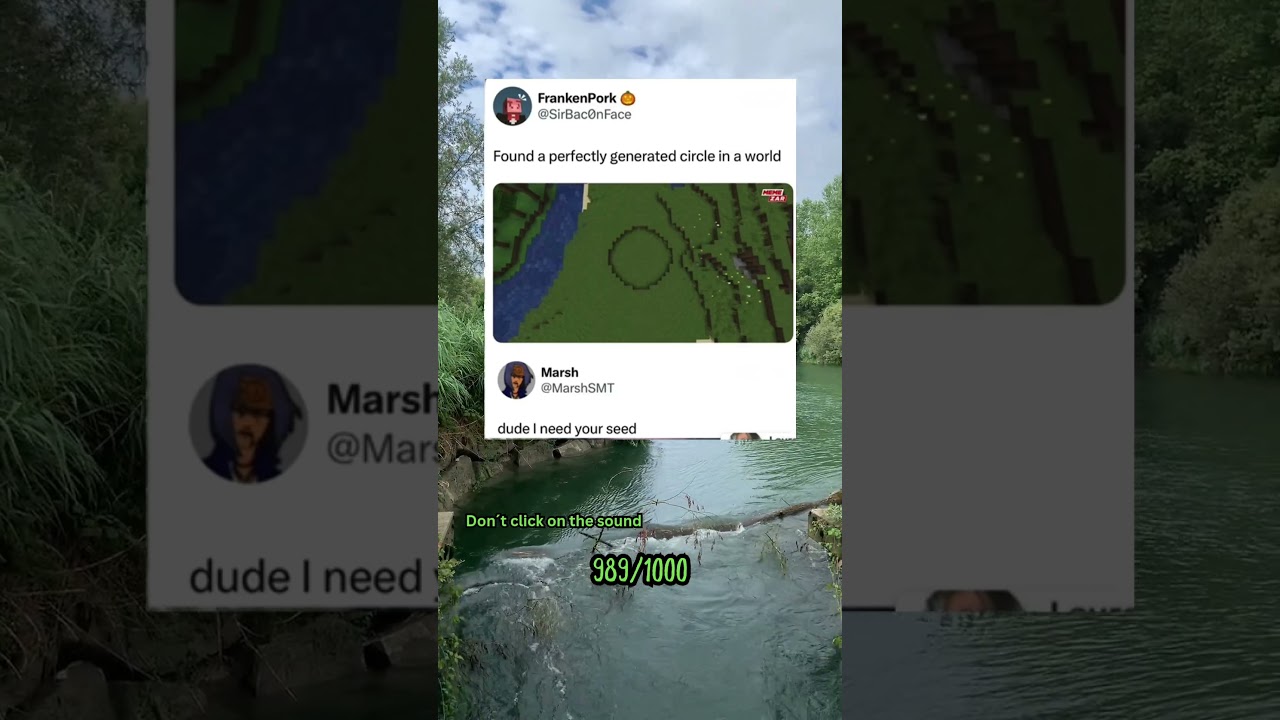 Perfect circle in Minecraft