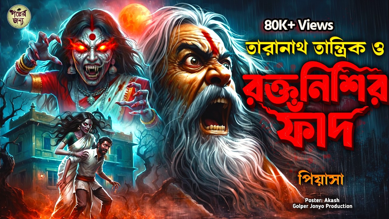 রক্তনিশির ফাঁদ - তারানাথ তান্ত্রিকের গল্প । TARANATH TANTRIK | TARANATH TANTRIK GOLPER JONYO