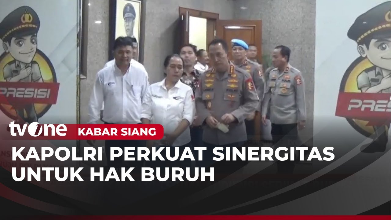 Kapolri Jenderal Listyo Sigit Terima Audiensi Serikat Buruh | Kabar Siang