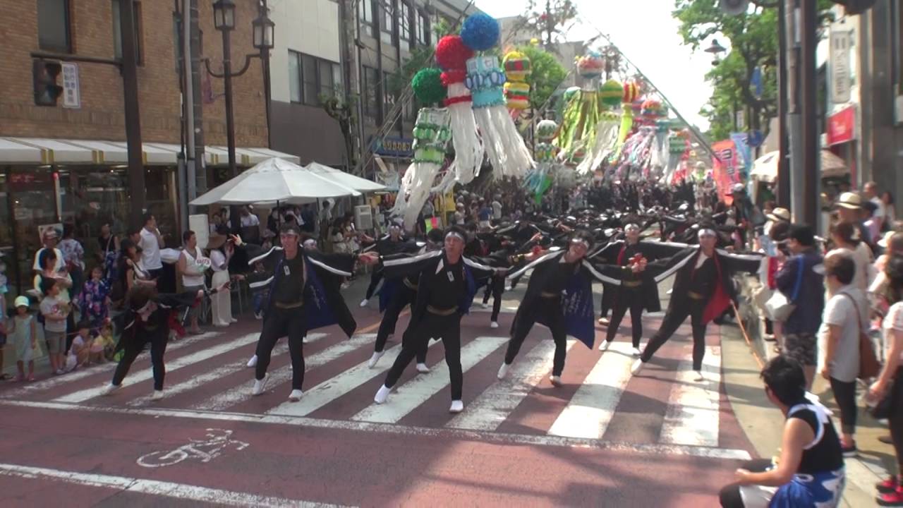 2016 8 6 安城七夕まつり パレード会場   笑゛ 2回目