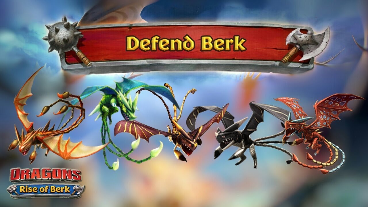 Defend Berk With Triple Stryke Dragons (Defeat Fleet 200 ~ 205) | Dragons: Rise of Berk