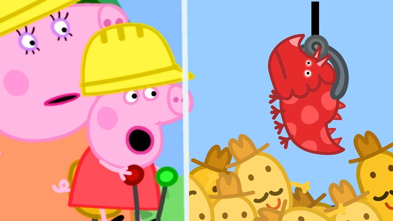 Peppas Toller Tag im Baggerland 💙 Cartoons f&uuml;r Kinder 💙 Peppa Wutz Neue Folgen