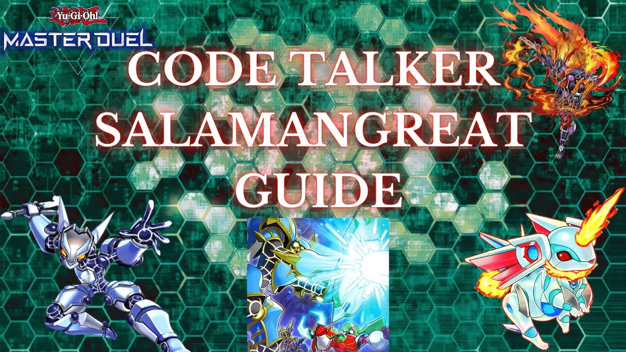 CODE TALKER SALAMANGREAT GUIDE - Yu-Gi-Oh! Master Duel Ranked Mode Gameplay!