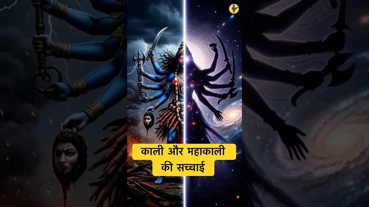 काली और महाकाली में क्या फ़र्क़ होता है #kali #mahakali #hindudeity #bhakti #shorts