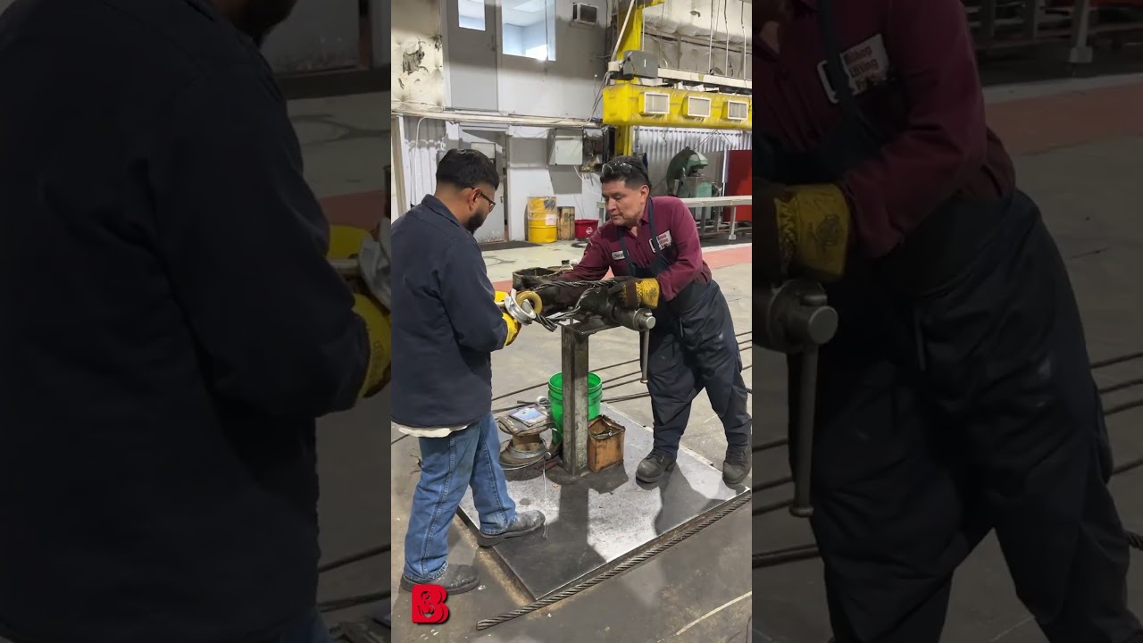 Splicing an 11-Ton Alloy Crosby Eye Hook onto 1
