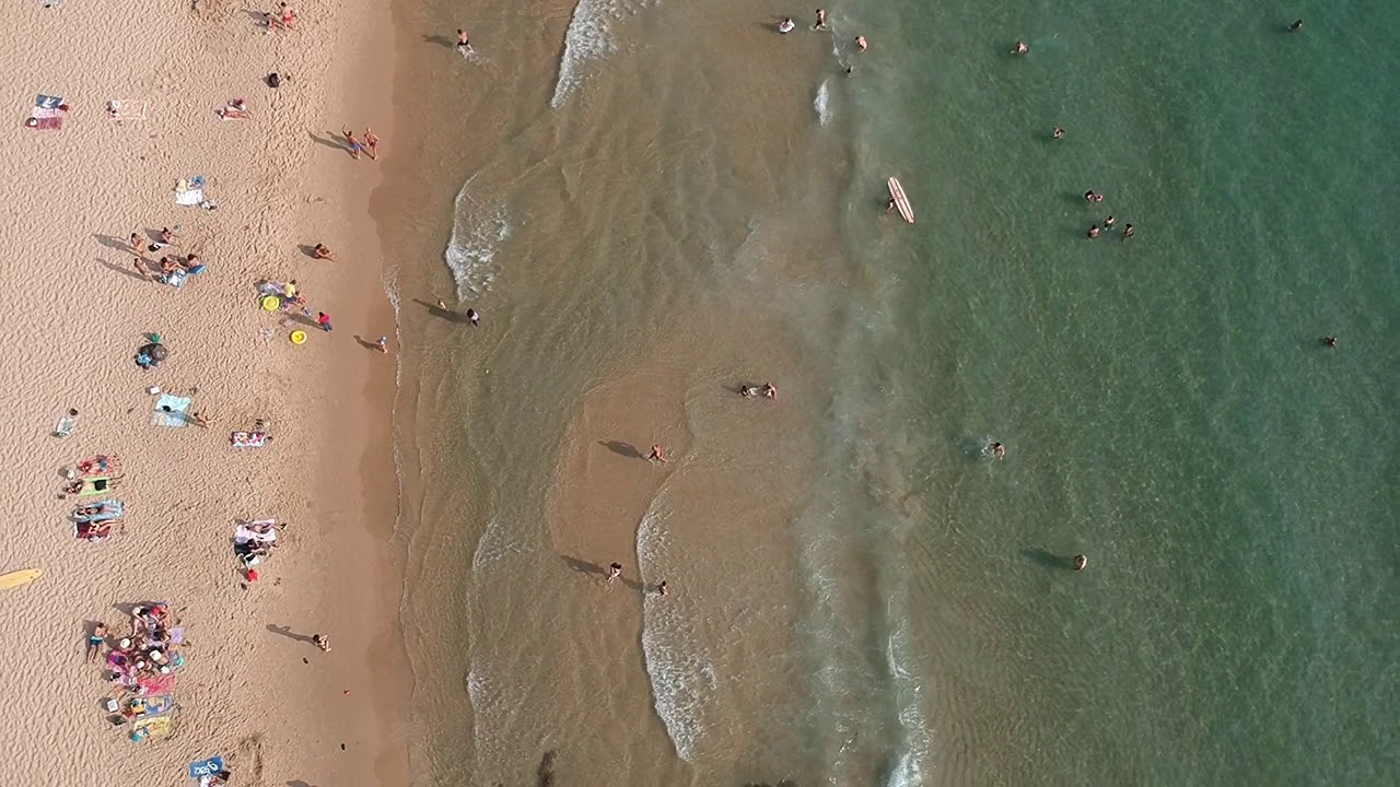 DJI SPARK #lebanon jbeil beach Footage (Relax view)