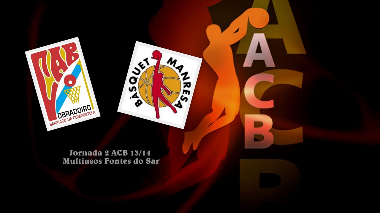L.ACB 13/14 Jor.2 RNM.OBRADOIRO Vs. LBD.MANRESA