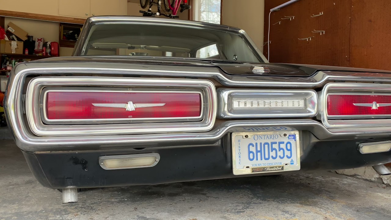 1964 Ford Thunderbird- cold start and revs