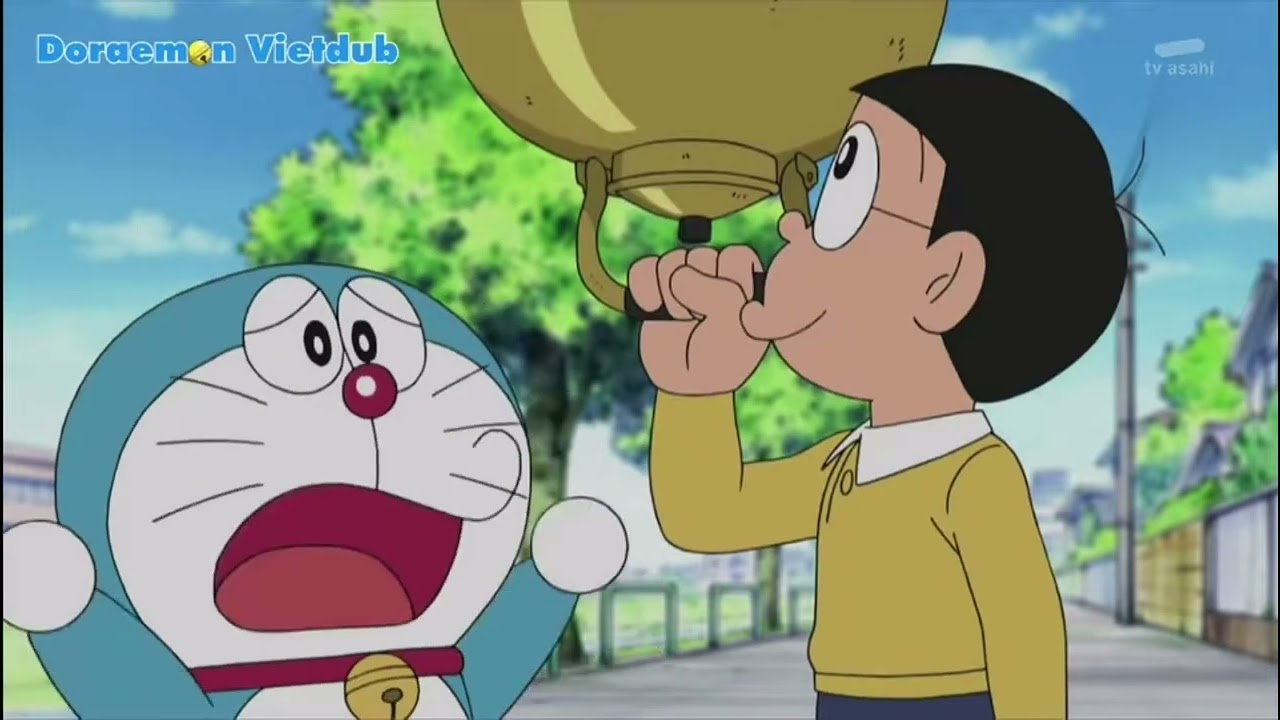 Doraemon Lồng Tiếng Mới Nhất | Tập 194: Ống Nước May Mắn - M&igrave;nh Muốn Trở Th&agrave;nh Người Lớn