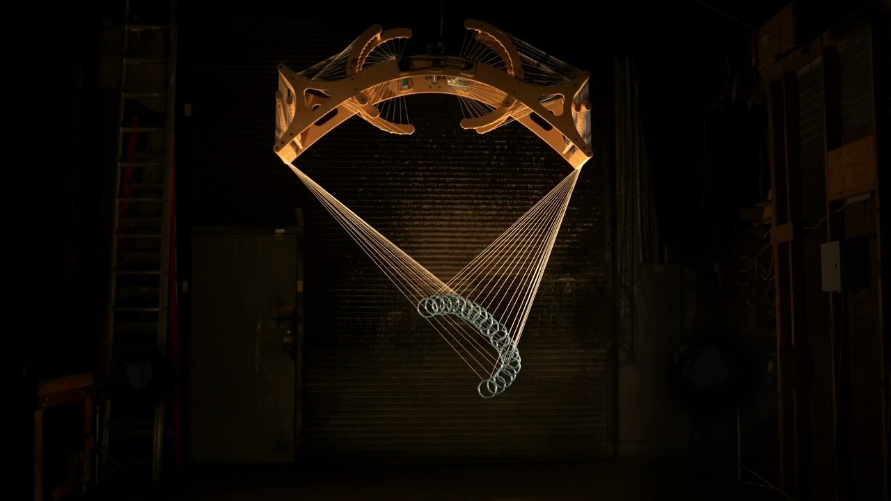 Kinetic Sculpture with 27 minute cycle