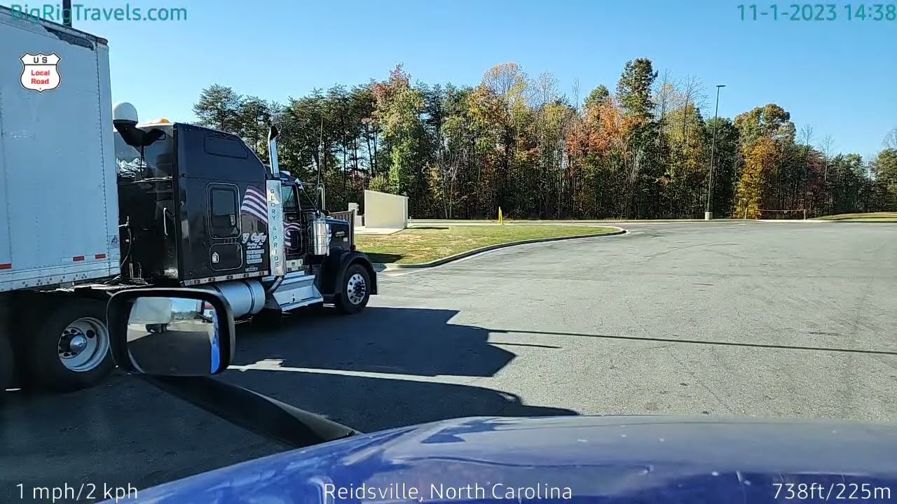 BigRigTravels LIVE | Reidsville to Greensboro, NC (11/1/23 2:21 PM)