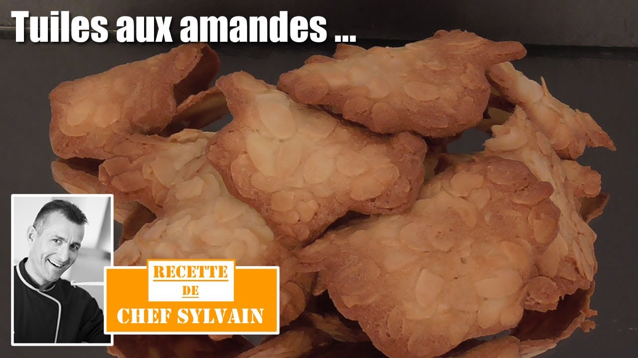 Tuiles aux amandes - Recette par Chef Sylvain
