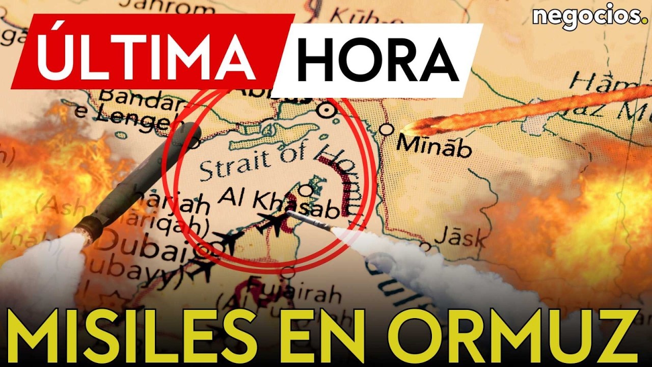 ÚLTIMA HORA: Irán dispara misiles y cierra parte del estrecho de Ormuz: el petróleo sube un 2%