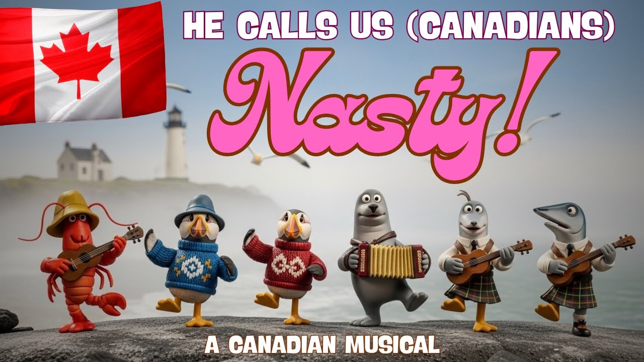 🎵 What Happens When Canada Claps Back at Trump? (A Canadian Musical)