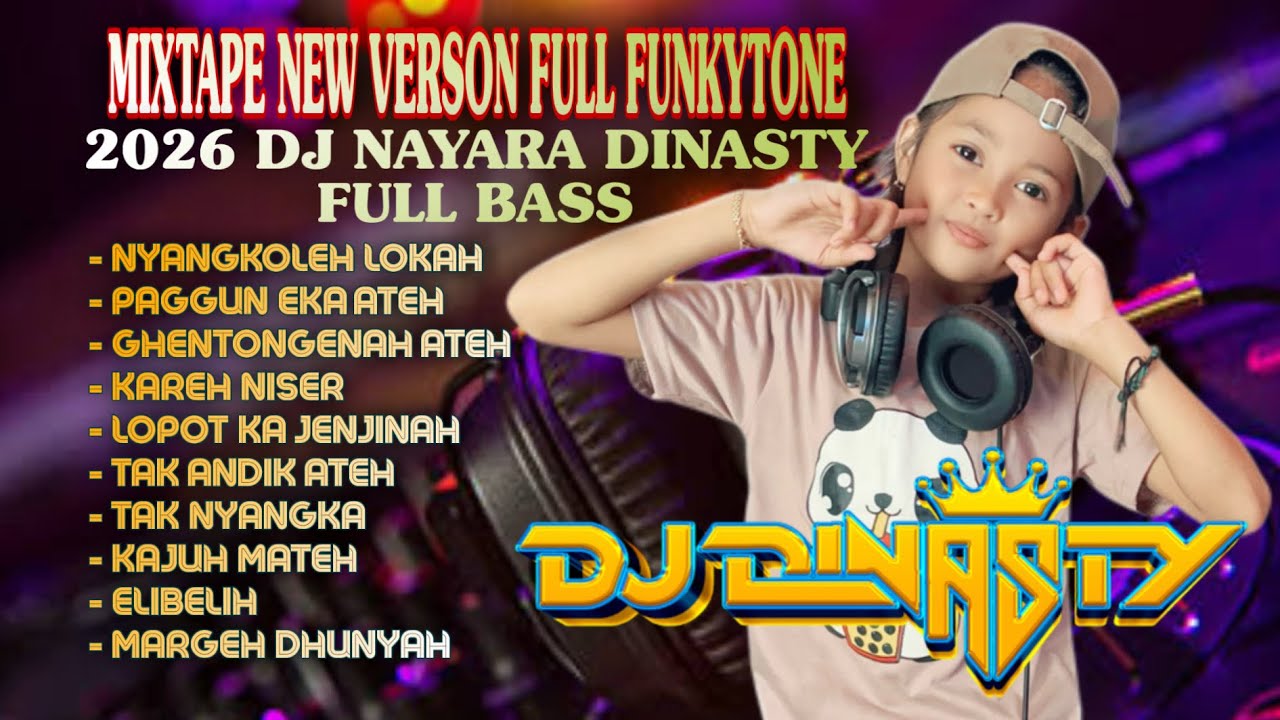 MIXTAPE NEW VERSION 2025 | COVER FUNKOT  MADURA | FULL FUNKYTONE | BY DJ NAYARA DINASTY