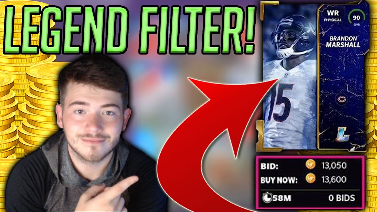 NEW INSANE SNIPING FILTER IN MADDEN 22 RIGHT NOW! LEGENDS PROMO SNIPING FILTER! Madden Snipe