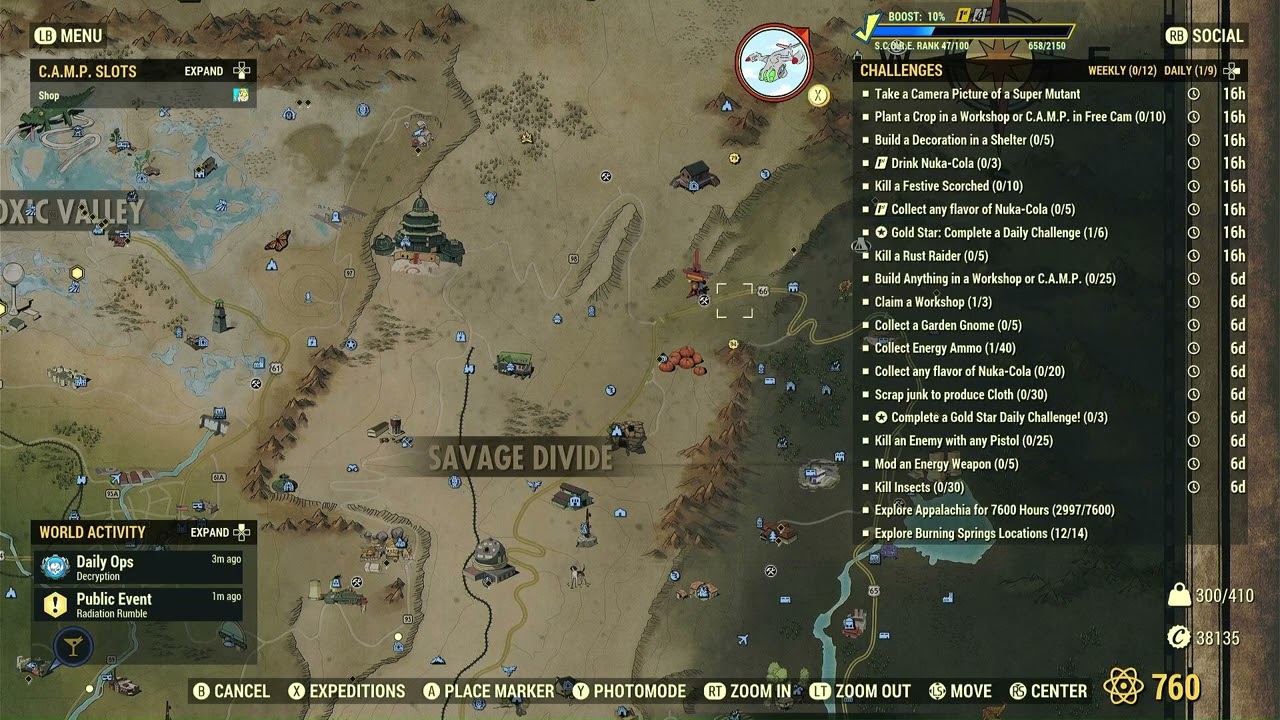 Claim a Workshop | Fallout 76 Challenge