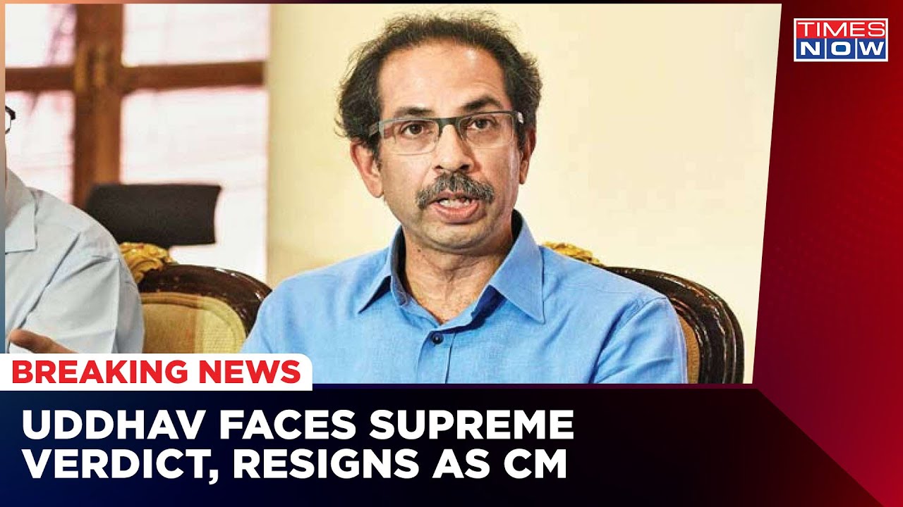 Uddhav Thackeray Resigns Before Floor Test After Big Setback From Supreme Court | Breaking News