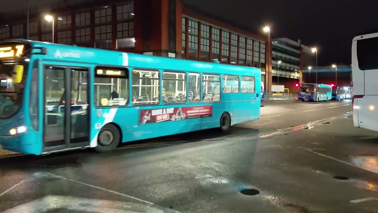 bus spotting in derby bus station