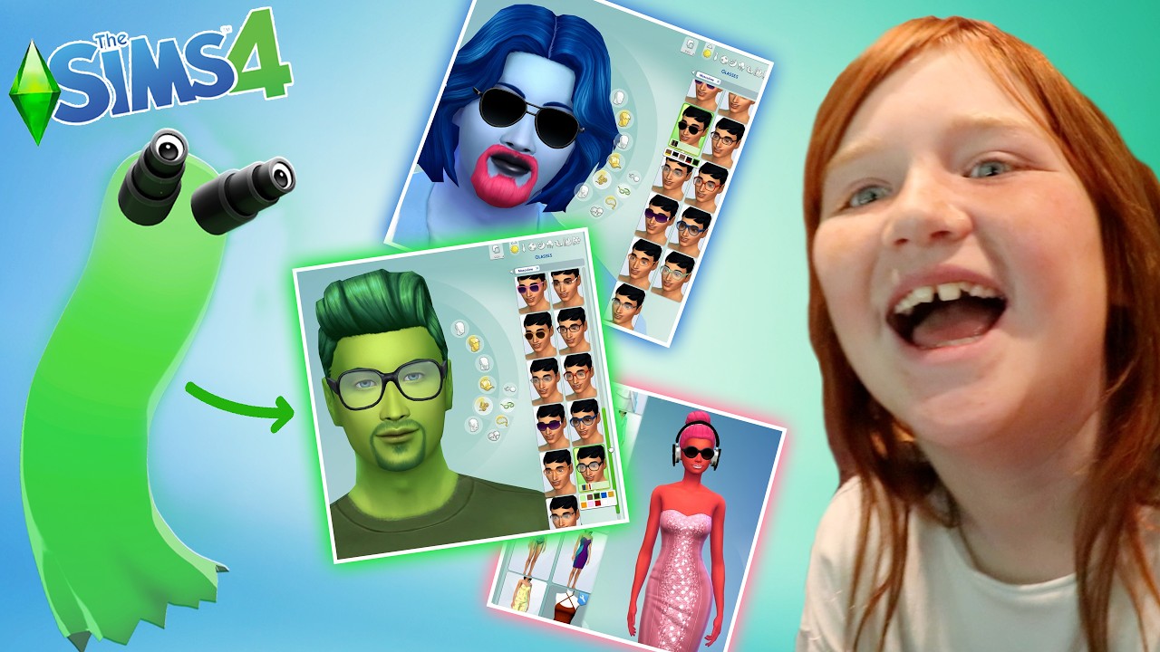 РАДУЖНЫЕ ПРИЗРАКИ в SiMS 4 &mdash; Эдли создает персонажей нашей семьи для вселенной Triangle Town