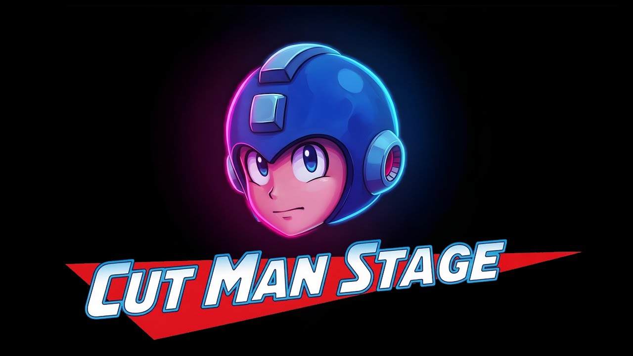Cut Man Stage From Mega Man but it's Synthwave (1 hour loop)