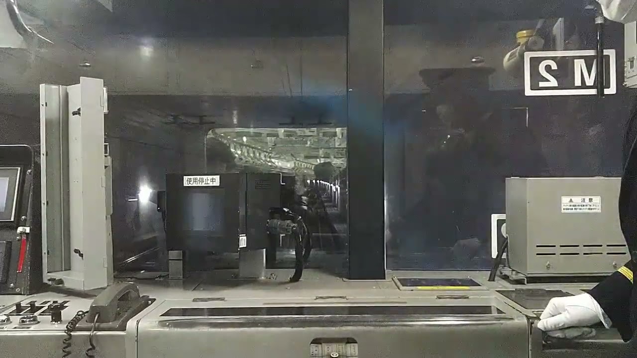 後面展望　あおば通→仙台　走行シーン