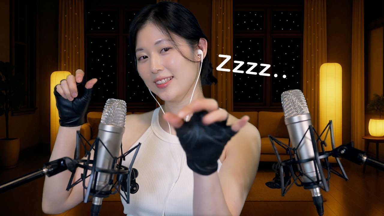 ASMR Glove Hypnotist behind the scene | Leather, Satin, Latex gloves