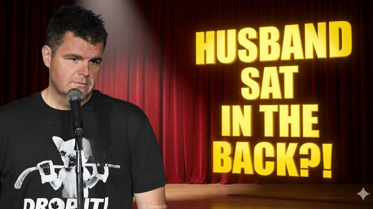 Ian Bagg: Comedian Forces Husband To Move Seats From The Back Row! 😂