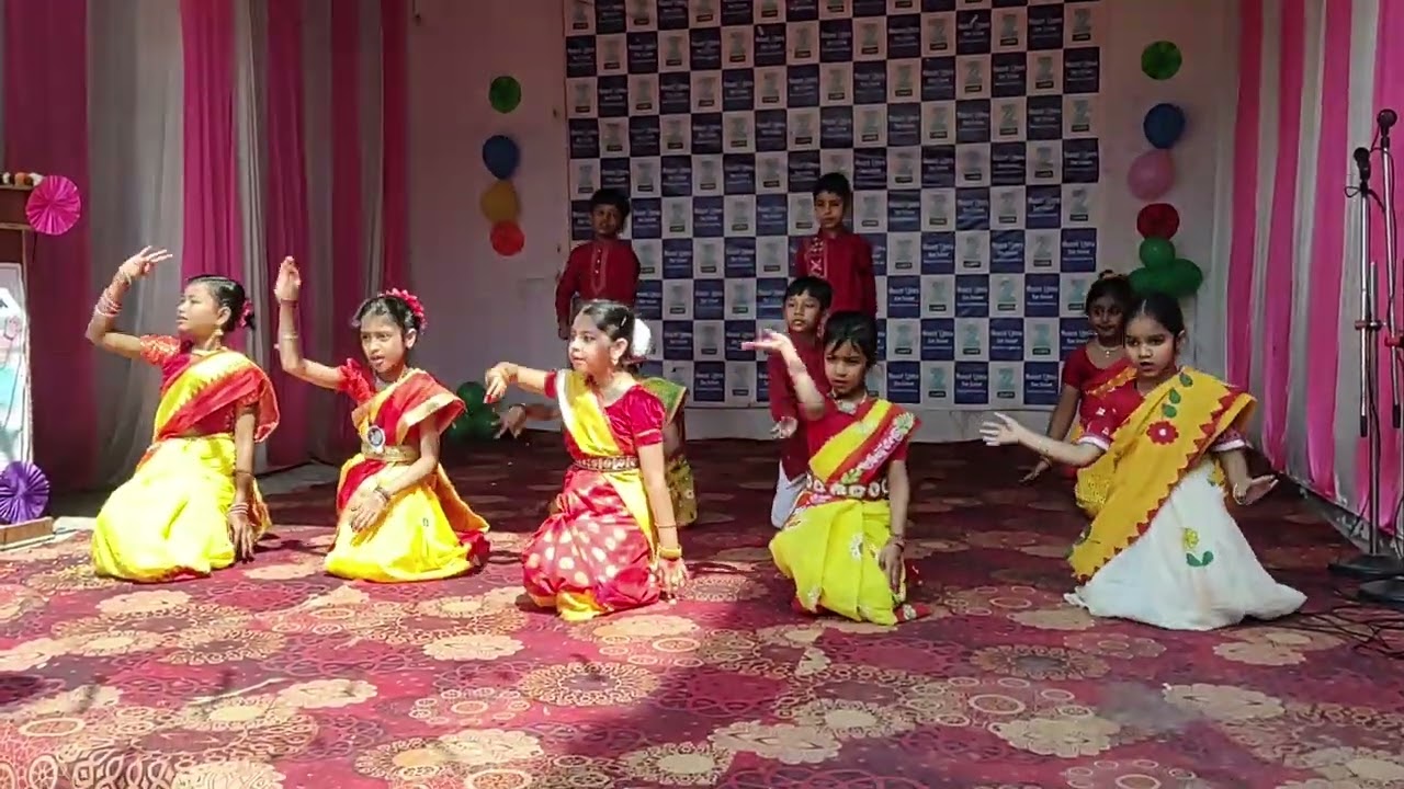 🌸 Basanta Dance Performance by Grade 2 Students | Colours of Spring | Colour Quest Litera Utsav 2026
