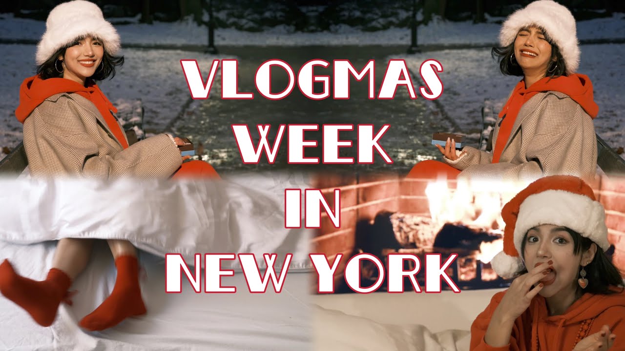纽约日记「7 Days Vlogmas！」in NYC 圣诞生活记录📝🎄Merry Christmas!!🎄