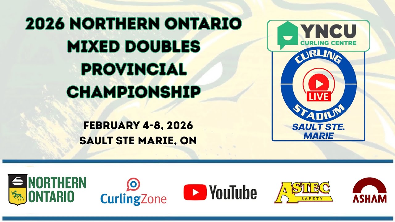 Paquette/Hunt vs. Deschene/Assad - Draw 4 - Northern Ontario Mixed Doubles Championship [5]