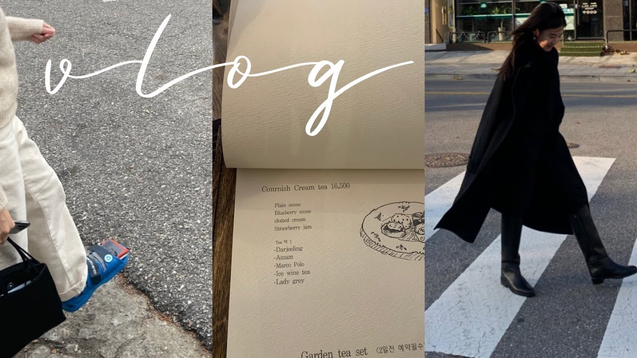 vlog. 짧은 일상 브이로그. 반깁스로 집순이가 된 나의 하루. 짧고 굵게 식물원PH 호텔더일마 홍차가게 와인 전통주 한식주점 퓨즈 방문. 🦦🦦🦦