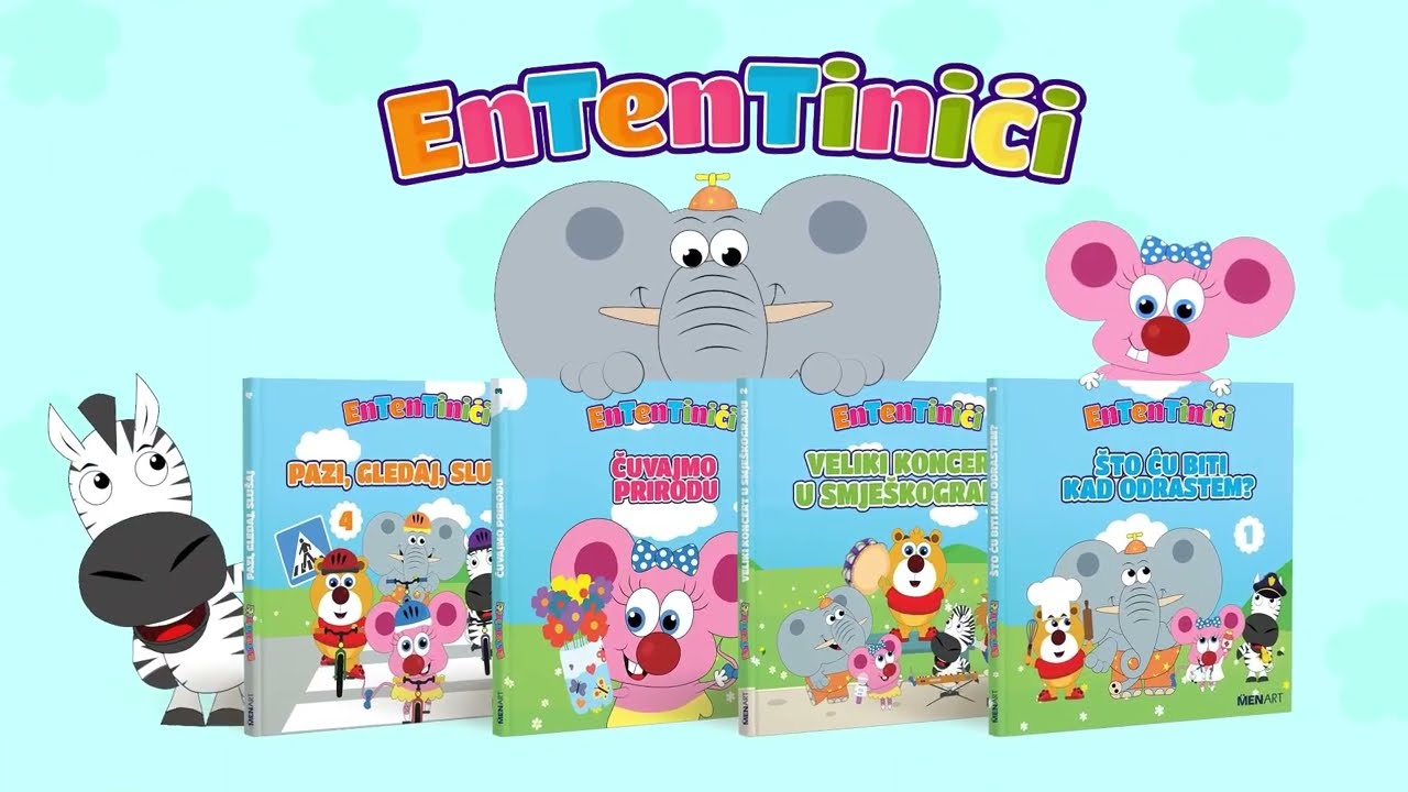 EnTenTinići // četiri slikovnice