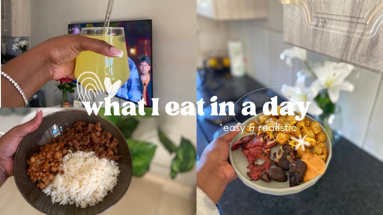 What I eat in a day *trying intermittent fasting* protein packed meals 🍛🥩