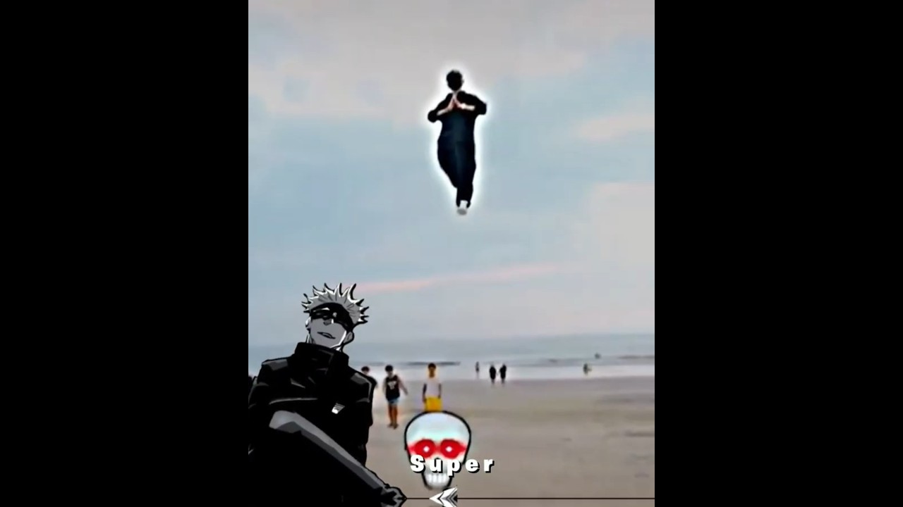 Gojo irl ...💀MONTAGEM SOMBRA ESTELAR #shorts #trollface #trending