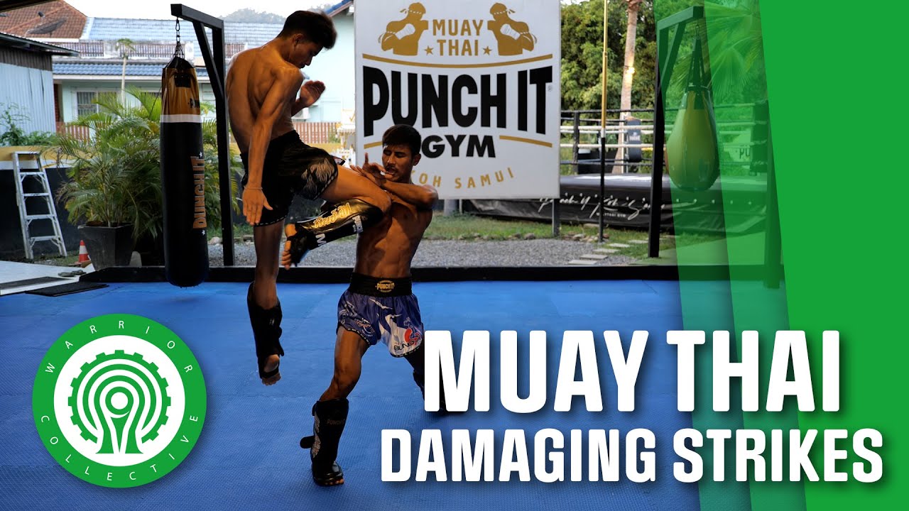 Muay Thai Training - 3 Ways to Inflict Damaging Shots with Kru Dam