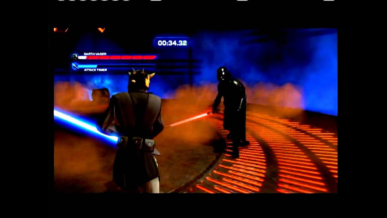 XboX360[Kinect STAR WARS]-DARTH VADER Final Boss Fight in Duels of Fate