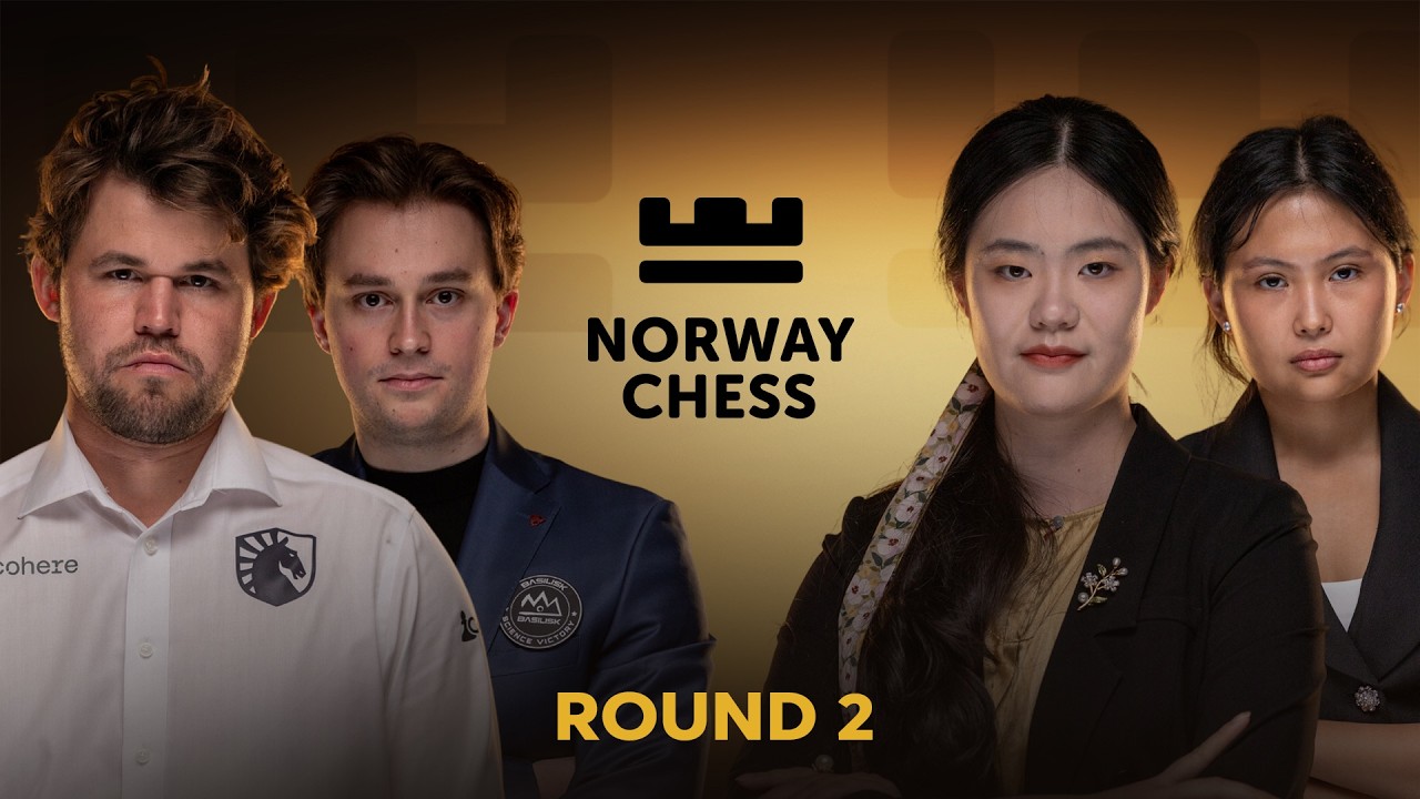Will MAGNUS strike BACK? | | Norway Chess 2026 Round 2 | Magnus vs Vincent | Zhu Jiner vs Bibisara