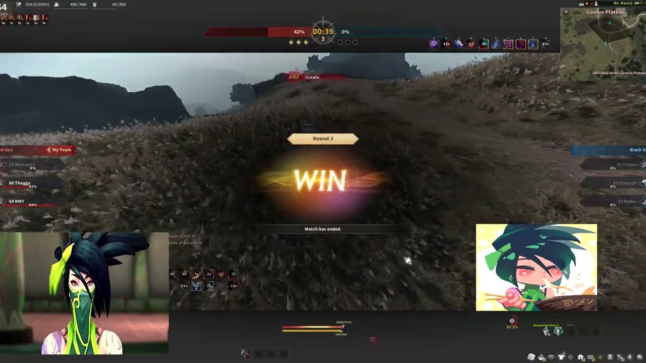 Example of proper use of Awk Kuno E Buff in AoS + Getting Carried by Thoguto (Duo kuno AoS op?)