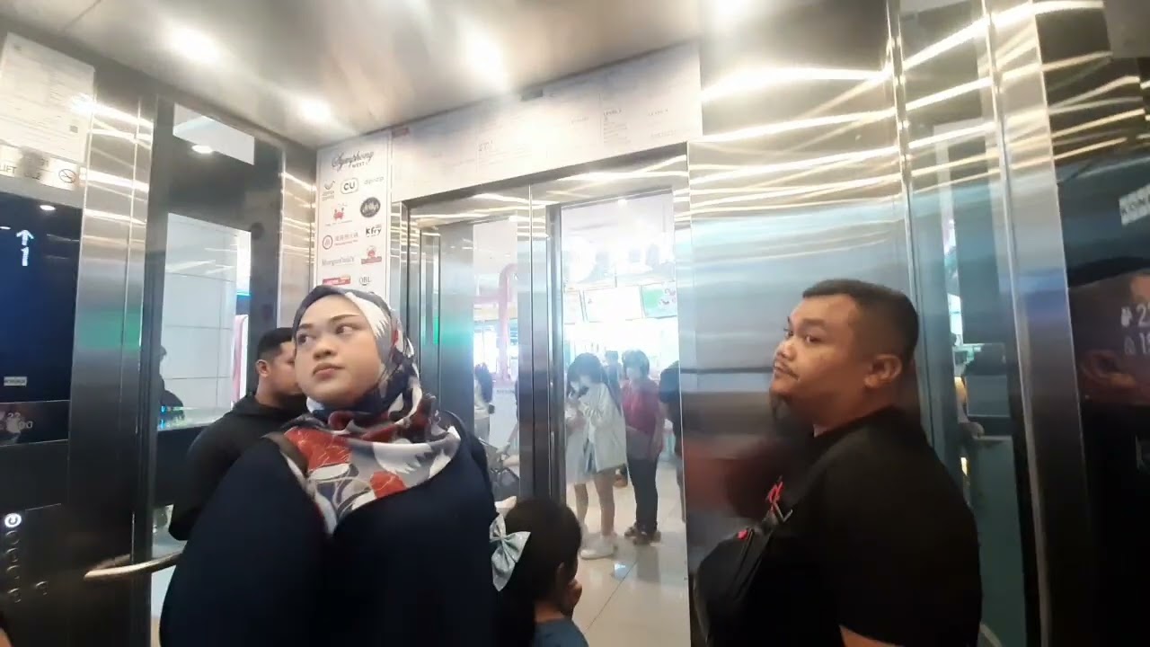 Kone Glass Elevator at IOI City Mall Putrajaya, Malaysia